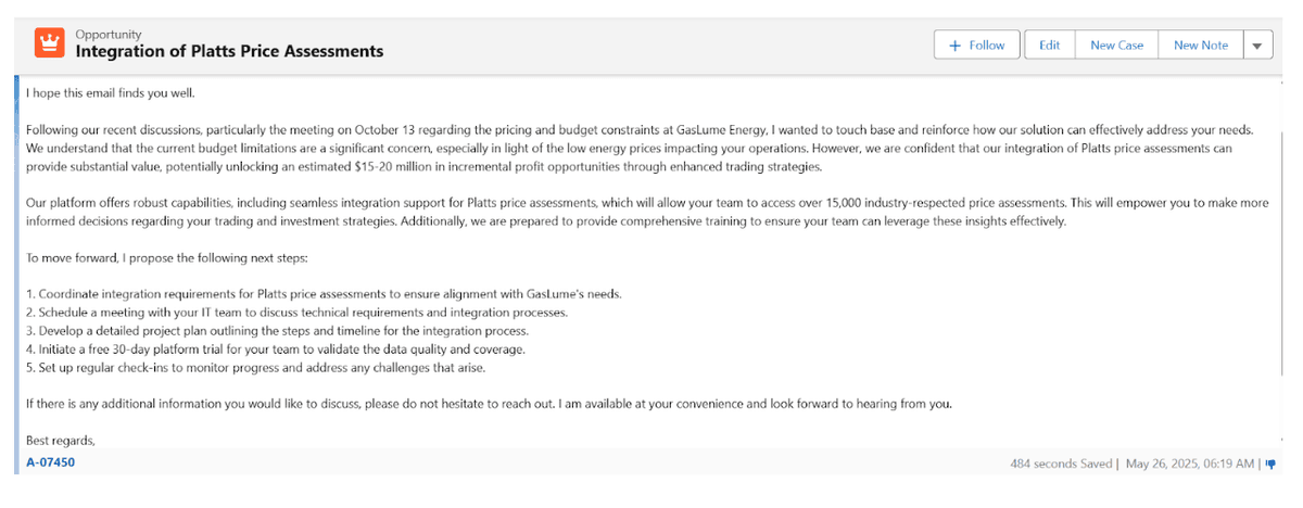 Standardize email quality across your team with the Prompt Catalog