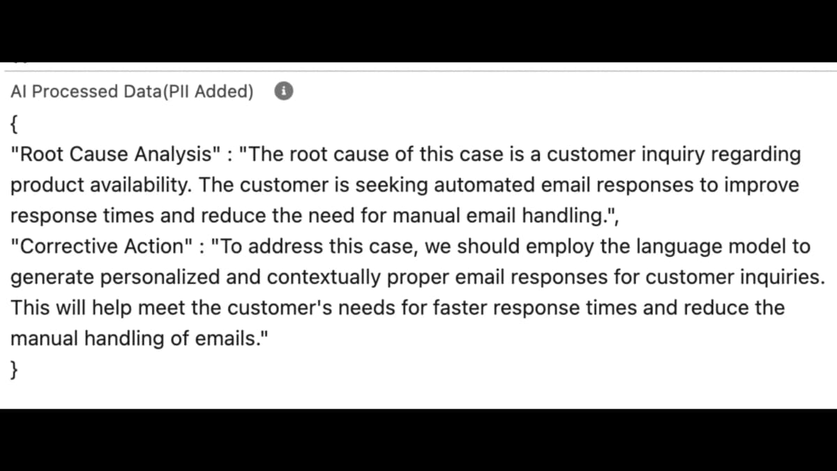 Turn hours of investigation into seconds with structured reports