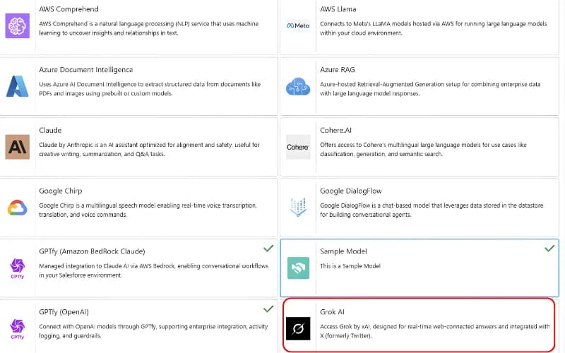 No-Code AI Connection Setup via the Cockpit