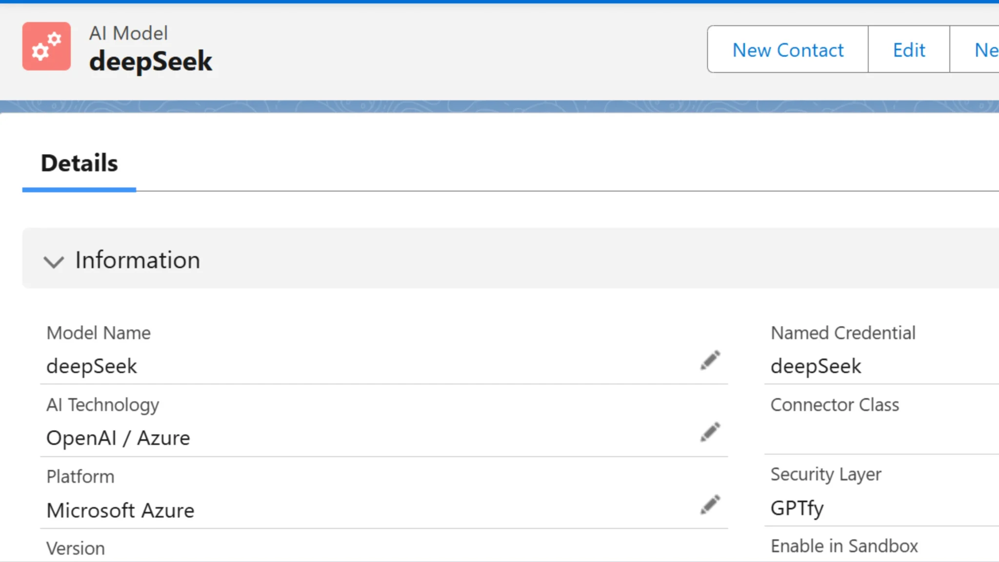 Declarative DeepSeek Configuration - Model Name: DeepSeek R1