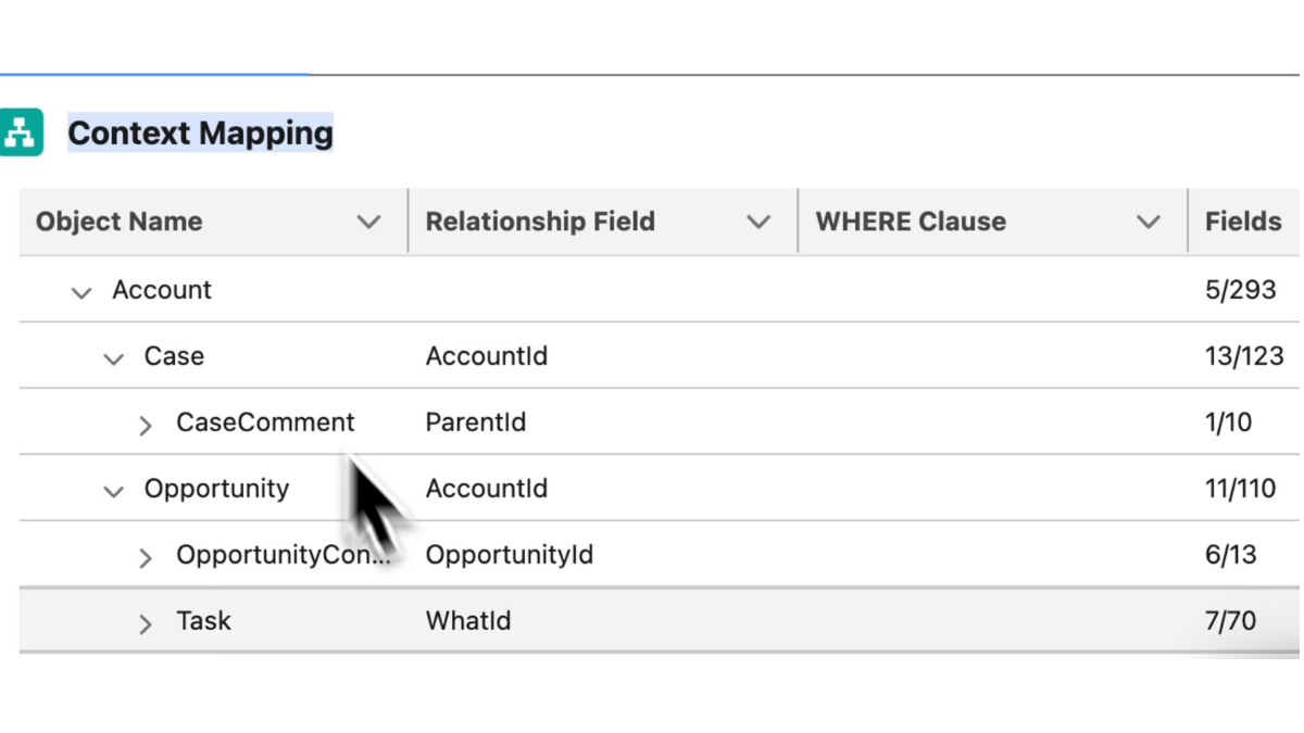 Setting Up Data Context Mapping with GPTfy - GPTfy helps you set up data context mapping