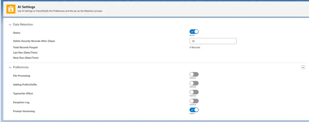 GPTfy Security Layer Process Flow - Transiently process data with no retention post-processing