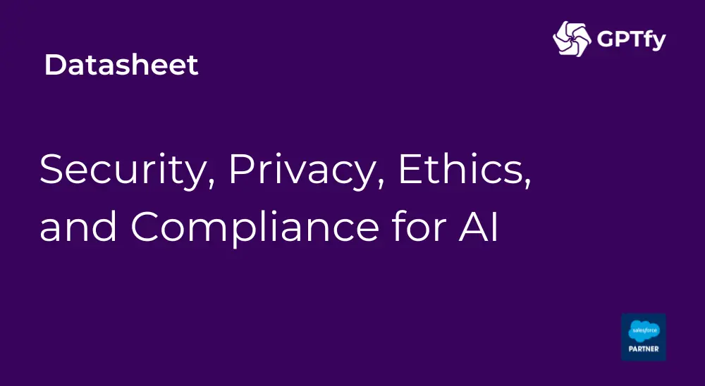 Security, Privacy, Ethics & Compliance