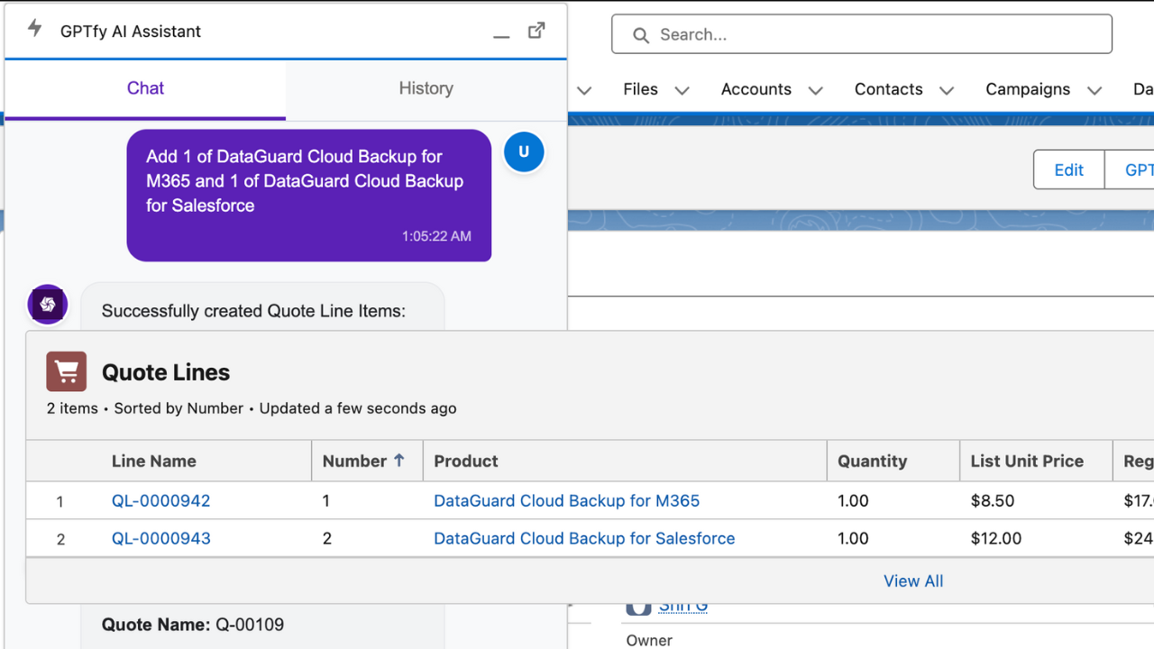 AI for Salesforce CPQ - Pricing Intelligence
