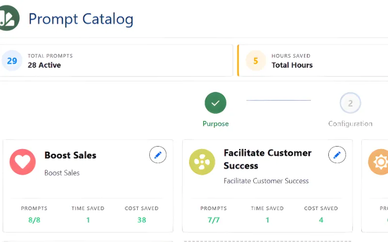 Prompt Catalog With Categories