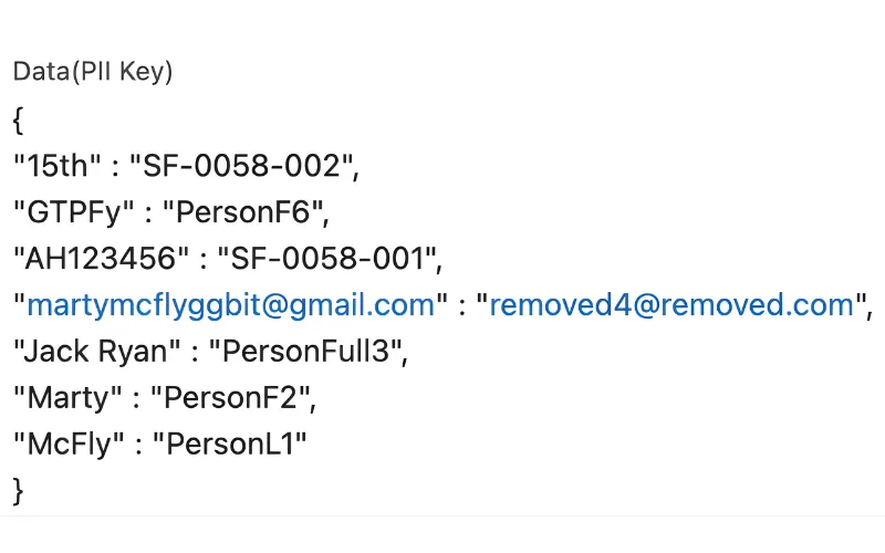 Regex Pattern Detection for PII via Configurable Rules