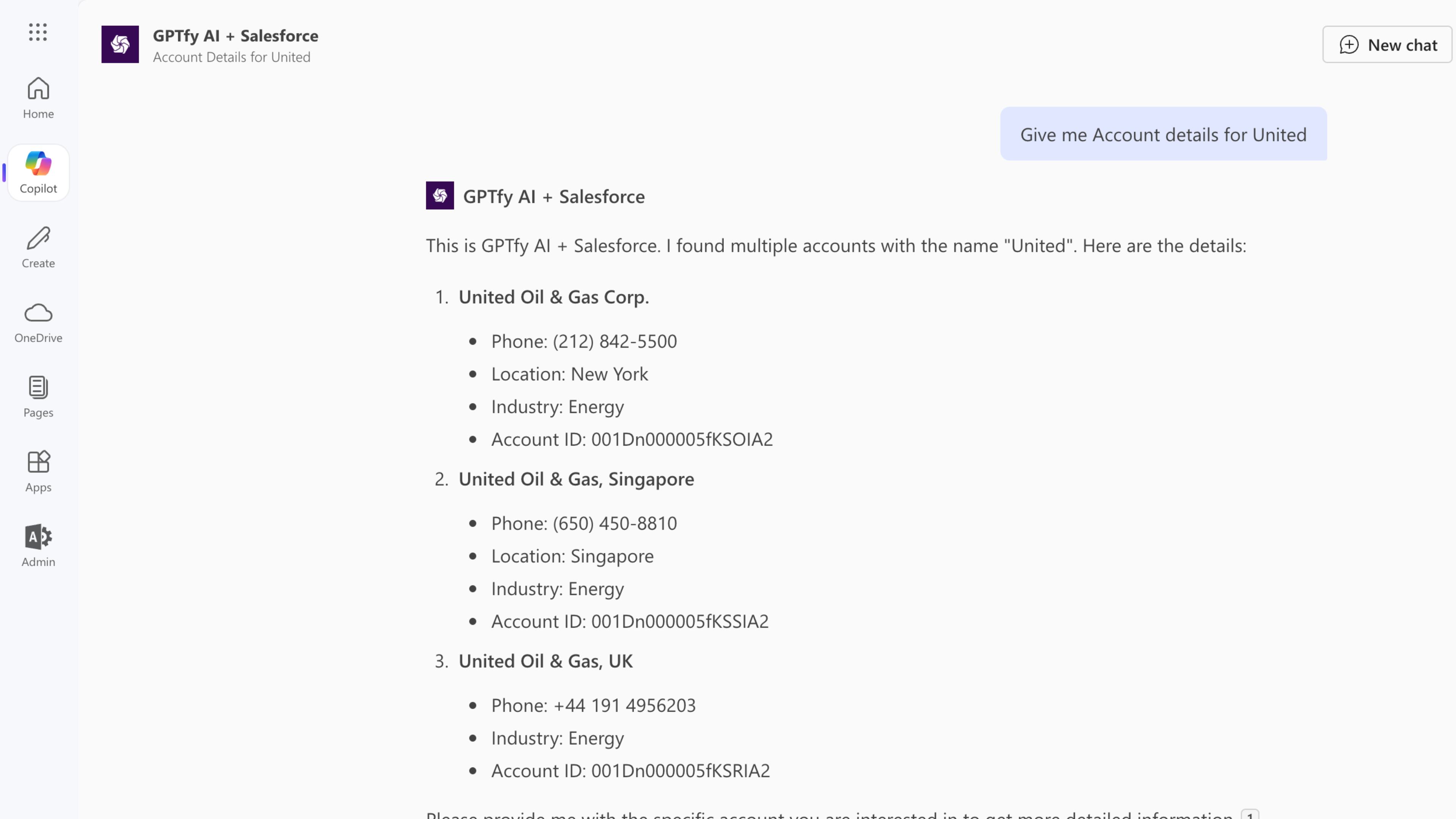 GPTfy Microsoft Copilot Integration for Sales Leaders - Accelerate Pipeline and Customer Intelligence