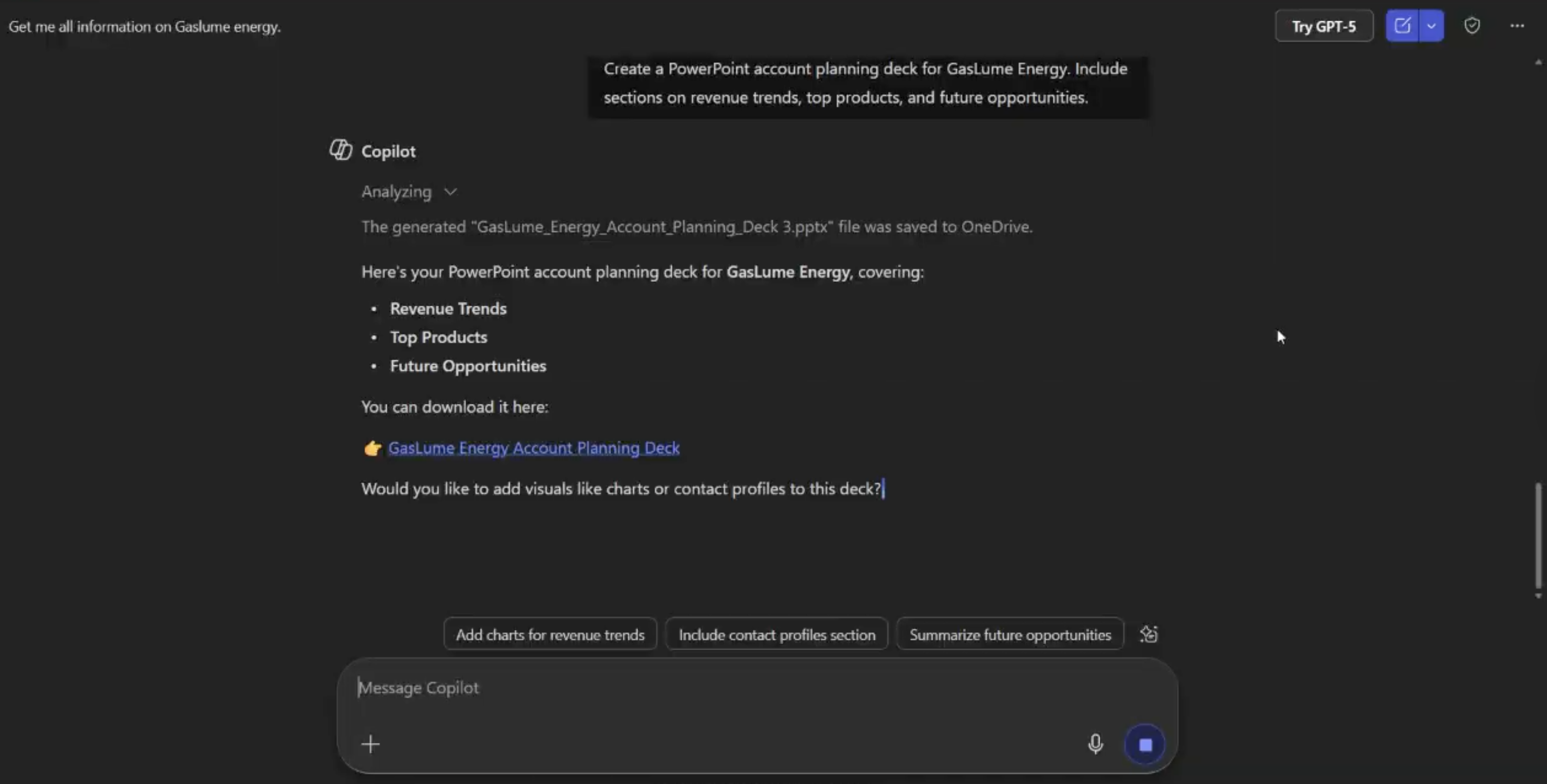 GPTfy Microsoft PowerPoint Integration for Technical Directors - Secure Salesforce Data Access