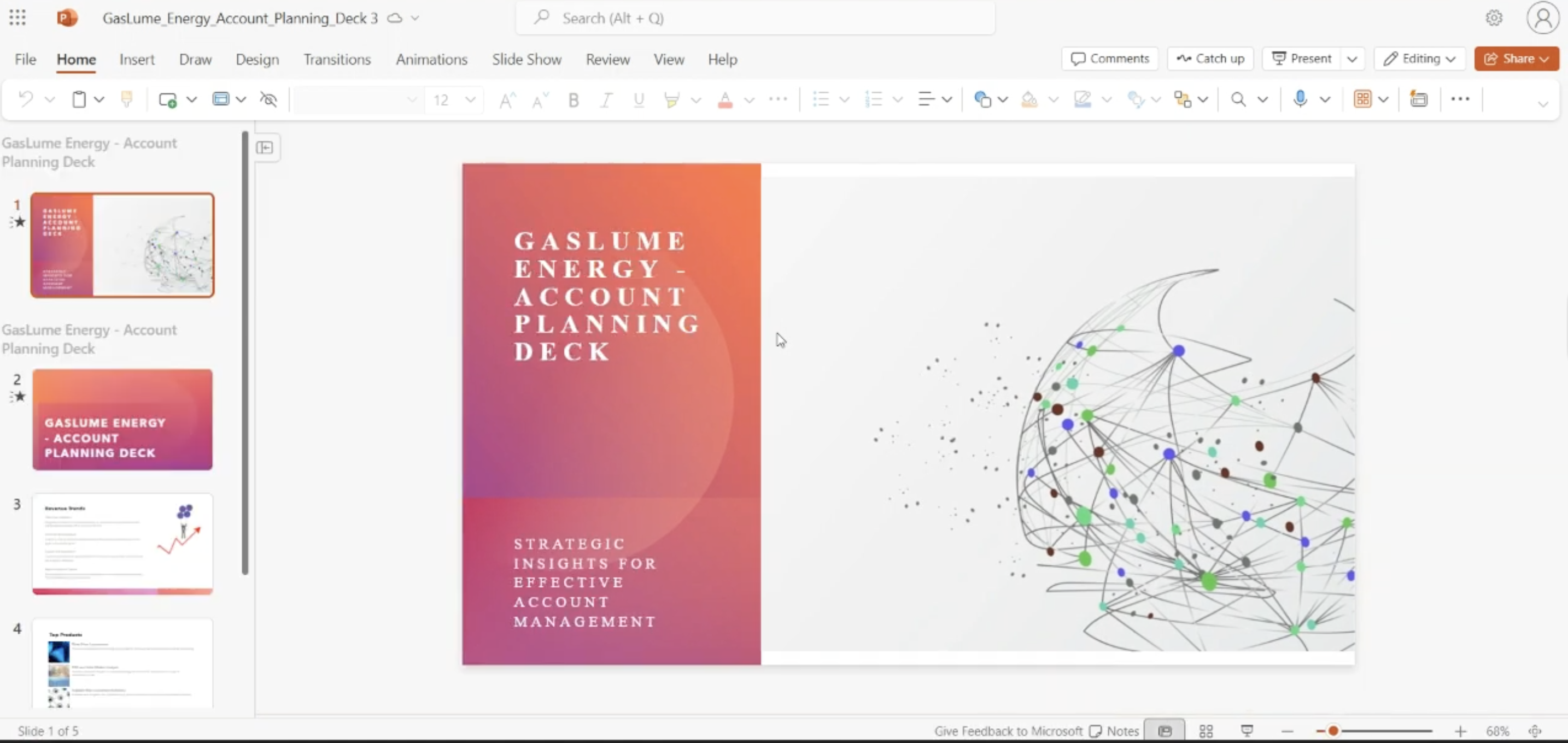 Microsoft PowerPoint integration for sales leaders and presentation acceleration