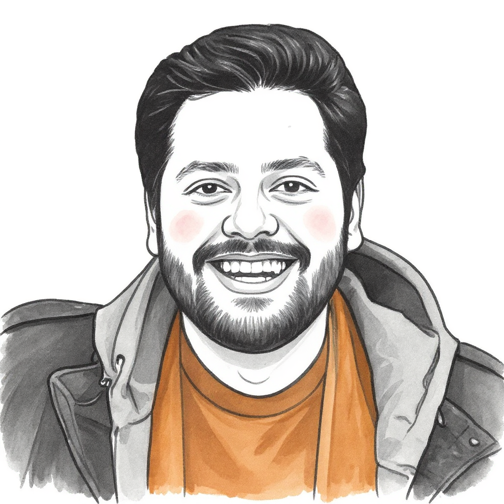 Atmesh Tiwari - Illustrated portrait