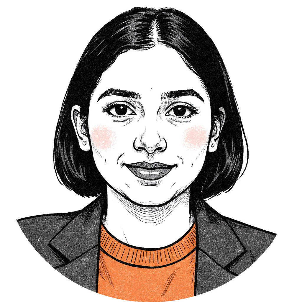 Ekta Agrawal - Illustrated portrait