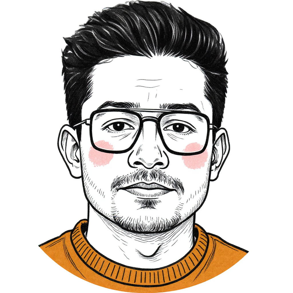 Piyush Chourasia - Illustrated portrait
