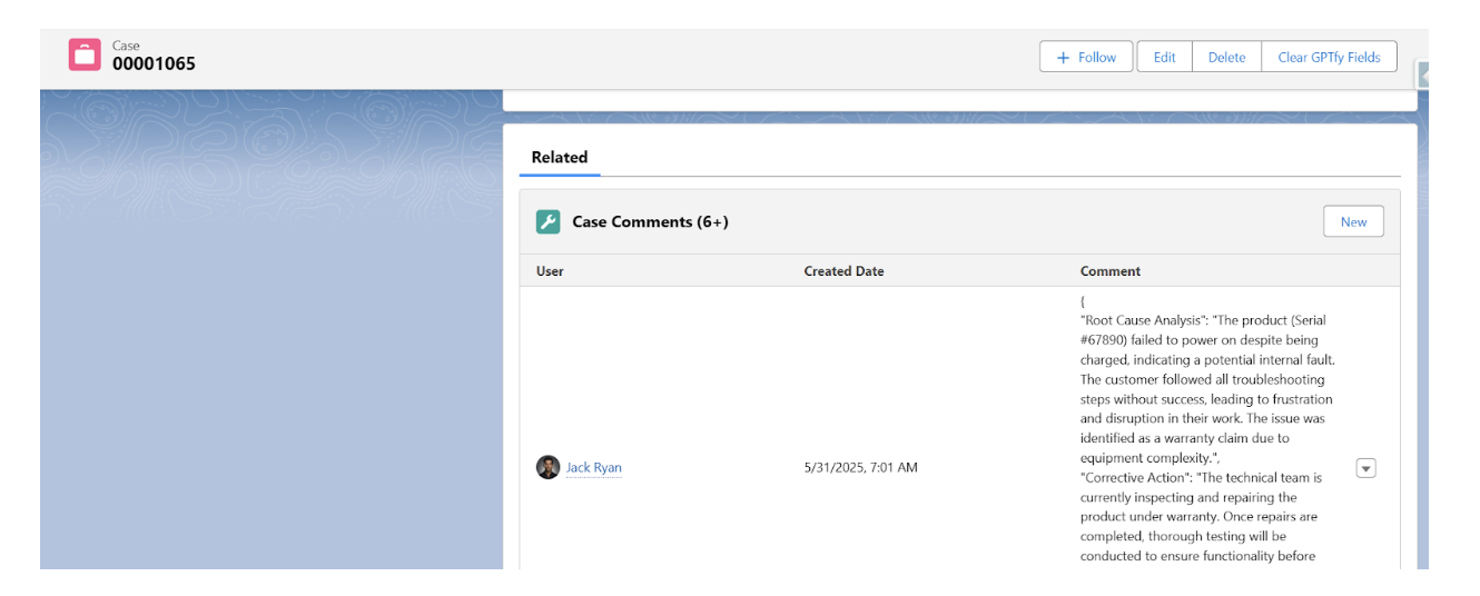 usecase section