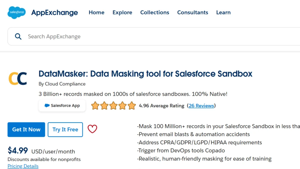 DataMasker for Salesforce Sandbox Security and Masking Sensitive Data in Salesforce Sandbox