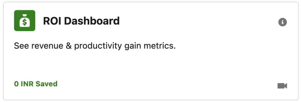 roi dashboard in gptfy